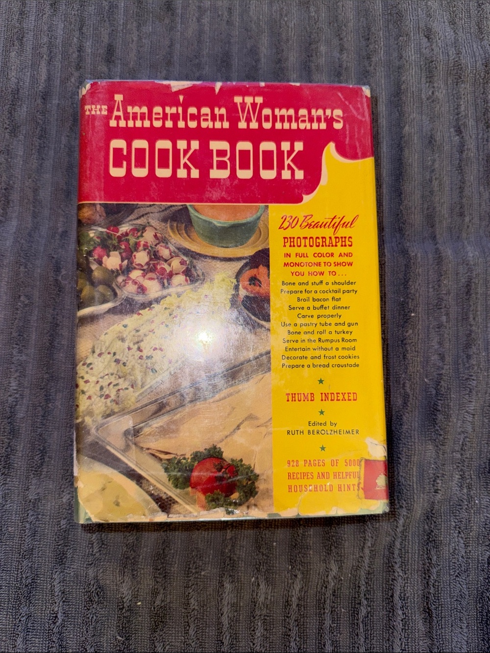 The American Woman's Cook Book - Vintage Cookbook 1942